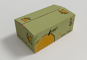 三合院牛奶梨品牌包裝